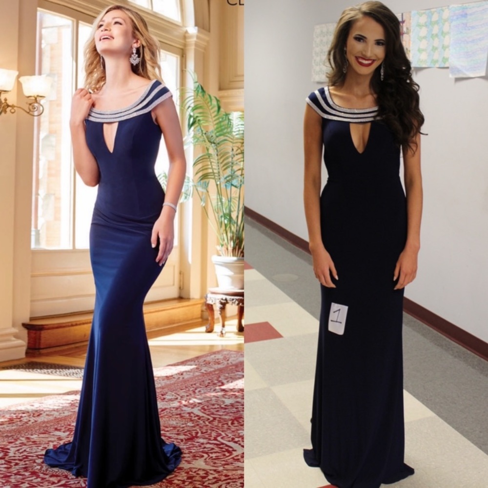 clarisse formal/prom/pageant gown